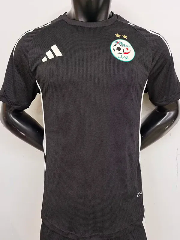 25-26 Algeria Black Player Version Training shirts