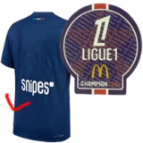 24-25 PSG Home Print O.Dembélé 登贝莱 #10 Player Version Soccer Jersey