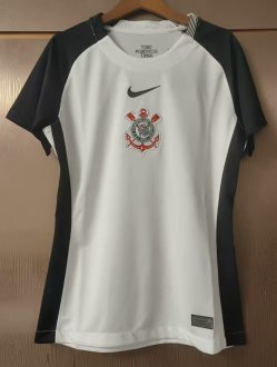 25-26 Corinthians Home Women Soccer Jersey (女)