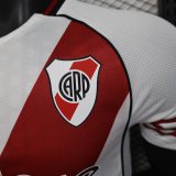 25-26 River Plate Home Player Version Soccer Jersey