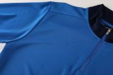25-26 High Quality Half Pull Tracksuit— Blue 蓝色