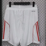 25-26 Ajax White Player Version Shorts Pants (球员短裤)周年标