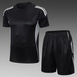 2025 No Label Player Version Training Short Suit —Black黑色 无标