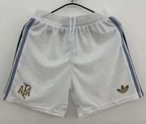 24-25 Argentina White Player Version Shorts Pants