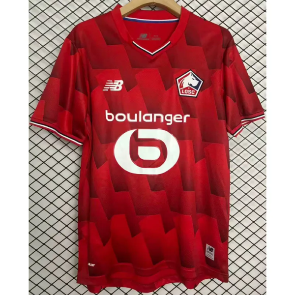 25-26 Lille Home Fans Soccer Jersey