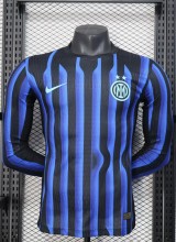 25-26 INT Home Long sleeves Player Version Soccer Jersey