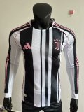 25-26 JUV Home Long sleeves Player Version Soccer Jersey