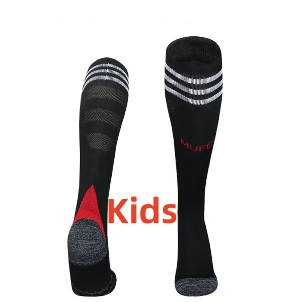 25-26 Man Utd Home Kids Socks