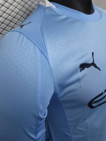 25-26 Man City Home Long Sleeve Player Version Soccer Jersey (长袖球员)