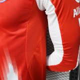 25-26 Bayern Home Long Sleeve Player Version Soccer Jersey (长袖球员)