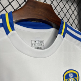 24-25 Leeds United Home Print Champions #25 amt Fans Soccer Jersey