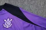 24-25 Corinthians High Quality Half Pull Tracksuit