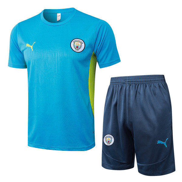 24-25 Man City High Quality Training Short Suit