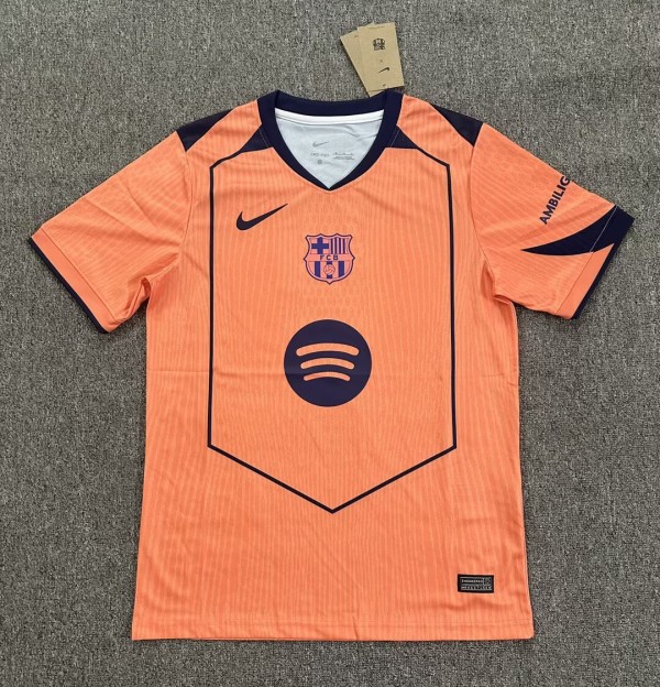 25-26 BAR Orange Special Edition Fans Soccer Jersey