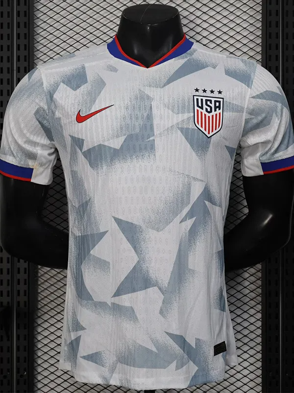 25-26 USA Home Player Version Soccer Jersey