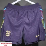24-25 England Away Player Version Shorts Pants (High Quality)(球员短裤)