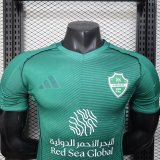 25-26 Al-Ahli Saudi Away Player Version Soccer Jersey