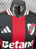 25-26 River Plate Away Long Sleeve Player Version Soccer Jersey (长袖球员) 1:1 Thai Quality