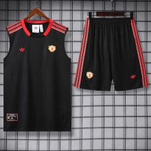 25-26 Man Utd High Quality Tank Top And Shorts Suit