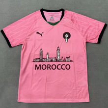 25-26 Morocco Pink Special Edition Training shirts 1:1 Thai Quality