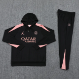 24-25 PSG Black Hoodie Tracksuit (卫衣套装)
