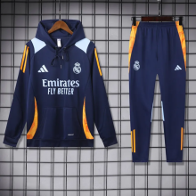 24-25 RMA Royal blue Hoodie Tracksuit (卫衣套装)