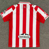 25-26 Gijon Home Fans Soccer Jersey 1:1 Thai Quality