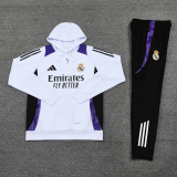 24-25 RMA White Hoodie Tracksuit (卫衣套装)