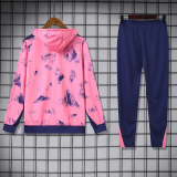 24-25 PSG Pink Hoodie Tracksuit (卫衣套装)
