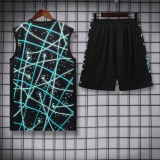 25-26 INT High Quality Kids Tank Top And Shorts Suit