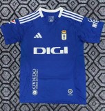 24-25 Real Oviedo Home Fans Soccer Jersey