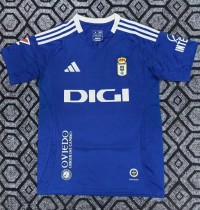 24-25 Real Oviedo Home Fans Soccer Jersey