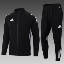 2025 AD Black Half Pull Tracksuit 