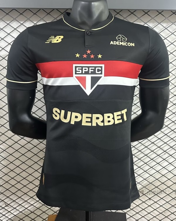 25-26 Sao Paulo Third Player Version Soccer Jersey 1:1 Thai Quality