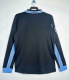 1998-1999 Lazio Away Long Sleeve Retro Soccer Jersey