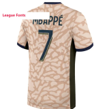23-24 PSG Fourth Fans Soccer Jersey