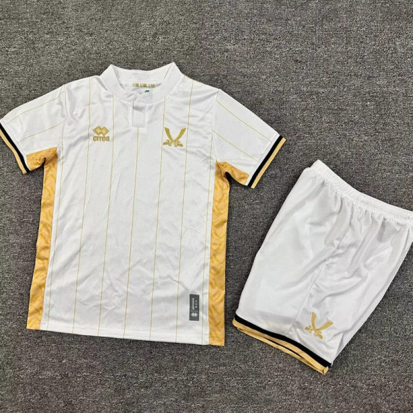 25-26 Sheffield United Away Kids Soccer Jersey 1:1 Thai Quality
