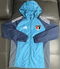 25-26 Sao Paulo Lake blue Windbreaker