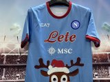 25-26 Napoli Blue Christmas Edition Fans Soccer Jersey 1:1 Thai Quality