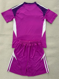 25-26 Leeds United Purple GoalKeeper Adult Suit 1:1 Thai Quality