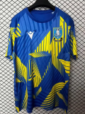 25-26 Sheffield Wednesday Blue Yellow Training shirts