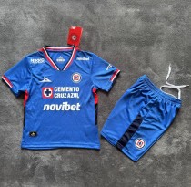 25-26 Cruz Azul Home Kids Soccer Jersey