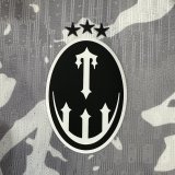 2025 Trapstar Grey White Player Version Trendy Soccer Jersey