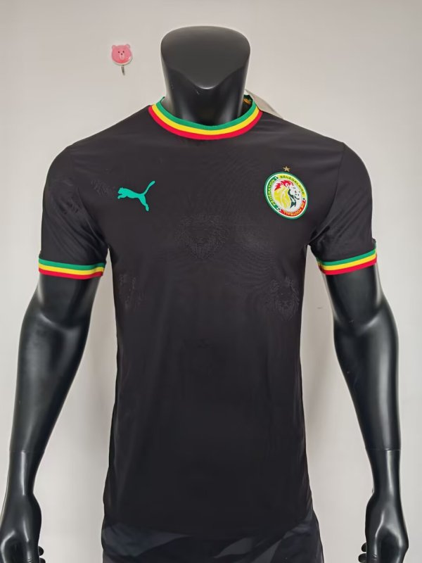 25-26 Senegal Black Special Edition Player Version Soccer Jersey