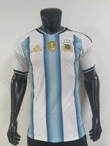 2026 World Cup Argentina Home Player Version Soccer Jersey