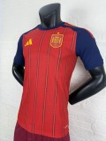 2026 World Cup Spain Home Player Version Soccer Jersey