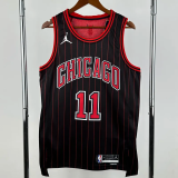25-26 BULLS DEROZAN #11 Black Top Quality Hot Pressing NBA Jersey (Trapeze Edition) 飞人版