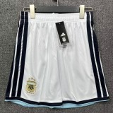 2026 World Cup Argentina Home Shorts Pants