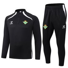 25-26 Real Betis High Quality Half Pull Tracksuit