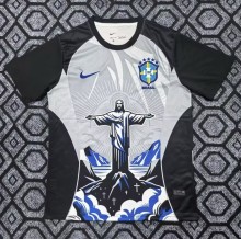 25-26 Brazil Grey Special Edition Training shirts